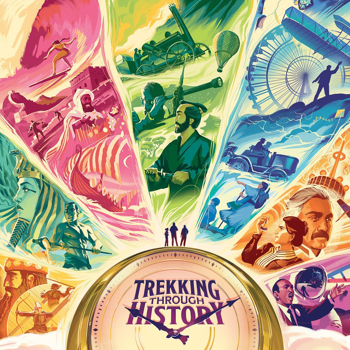 trekking through history box art